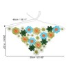 Unique Bargains Women's Fashion Knitted Hollow Triangle Headwrap 21.65"x11.02" Green 1 Pc - 3 of 4