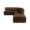 Meridian Furniture,Arc Velvet Modular Sofa - 4 of 4