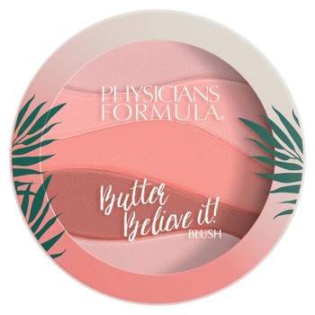 PhysiciansFormula Murumuru Butter Believe it Blush - Pink Sands - 0.19oz: Nourishing, Buildable, Cruelty-Free