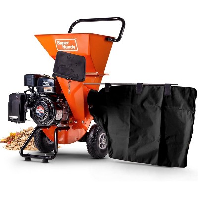 SuperHandy Wood Chipper Shredder Mulcher - Heavy-Duty 7HP, 3-in-1 Multi-Function