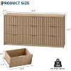 8/9 Drawer Dresser for Bedroom, Fluted Dresser with Smooth Slides - 3 of 4