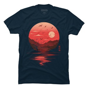 Men's Design By Humans Wilderness By StevenToang T-Shirt - 1 of 4