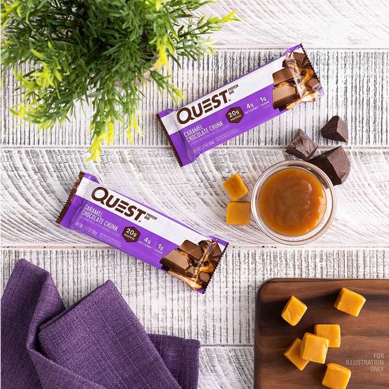 Quest Nutrition Protein Bar - Caramel Chocolate Chunk, 3 of 11
