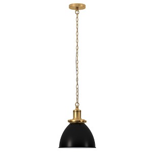 Hudson and Canal Wide Pendant with Metal Shade - 1 of 4