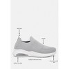 Jafna Knitted Slip On Sneakers Womens - 2 of 4