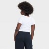 Women's Everyday Soft Cropped Short Sleeve T-Shirt - All In Motion™ - 4 of 4