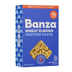 Banza Wheat Protein Elbows Pasta - 12oz : Target