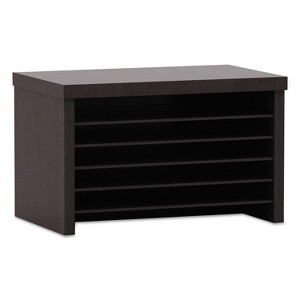 Alera Valencia Series Under-Counter File Organizer, 6 Sections, 15.75" x 9.88" x 10.88", Espresso - 1 of 1