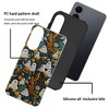 BONGEEK Case Compatible with Samsung Galaxy S25,Edeg,Scratch Resistant Hybrid 2-Layer Hard Shell Bright Phone Case, Autumn Garden Halloween - 2 of 4