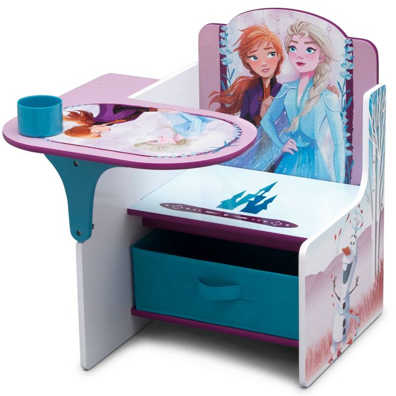 Disney Frozen 2 Kids&#39; Chair Desk with Storage Bin - Delta Children, 1 of 10