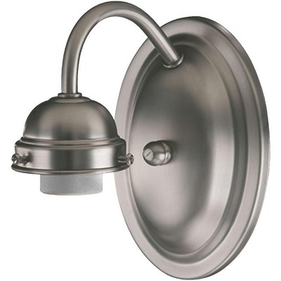 Quorum Lighting 1 - Light Sconce in  Satin Nickel