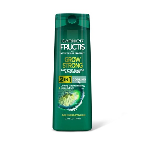 Garnier Fructis Grow Strong Cooling 2 In 1 Shampoo And Conditioner 12 5 Fl Oz Target