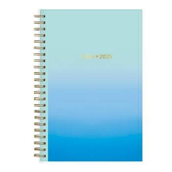 Color Me Courtney for Blue Sky 2024-25 Weekly/Monthly Planner 8"x5" Bluetopia