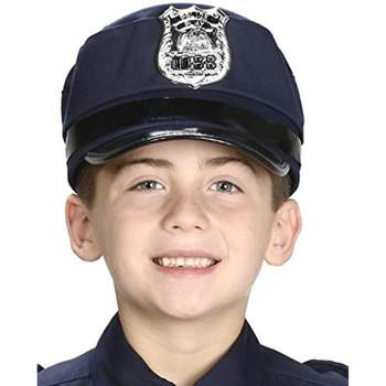 Aeromax Police Cap Adjustable Child Costume Hat | Youth Size