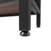 Kumasinova 4-Tier Metal Storage Shelves,Garage Shelving,Kitchen Cabinet & Organizer for Pantry,Bathroom,Garage,Closet,Black - 4 of 4