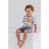 CoComelon JJ T-Shirt French Terry Shorts Set Yellow/Blue - 2 of 4
