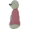 Pet Life (R) Swivel-Swirl Heavy Cable Knitted Fashion Designer Dog Sweater - 2 of 3