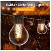 BlueAcorn Indoor/Outdoor Bluetooth LED Globe String Lights for patio, 50ft - 4 of 4