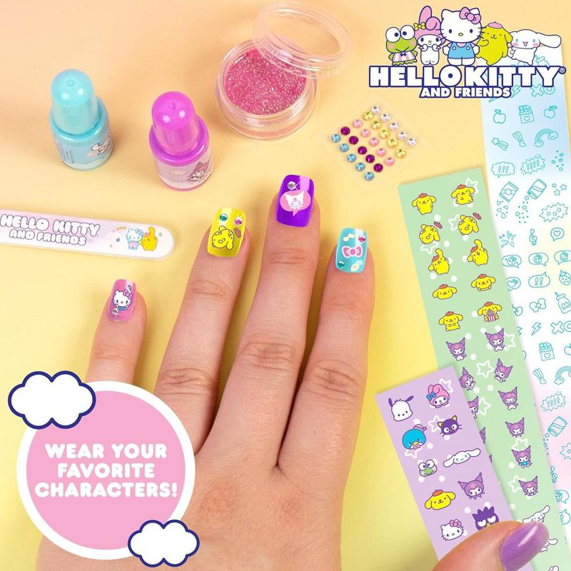 Horizon Group USA, Inc. Sanrio Hello Kitty and Friends Sparkling Nail Art Kit, 3 of 7