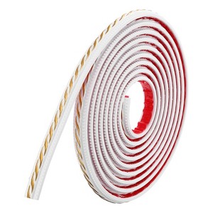 Unique Bargains Self-Adhesive PVC Mirror Wall Molding and Trim Tape - 1 of 4