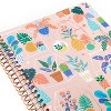 Blank Journal 7"x9" Hard Cover Plant Terrariums - greenroom: Spiral Lined Notebook, 200 Pages, Pink, Adult Stationery - 4 of 4