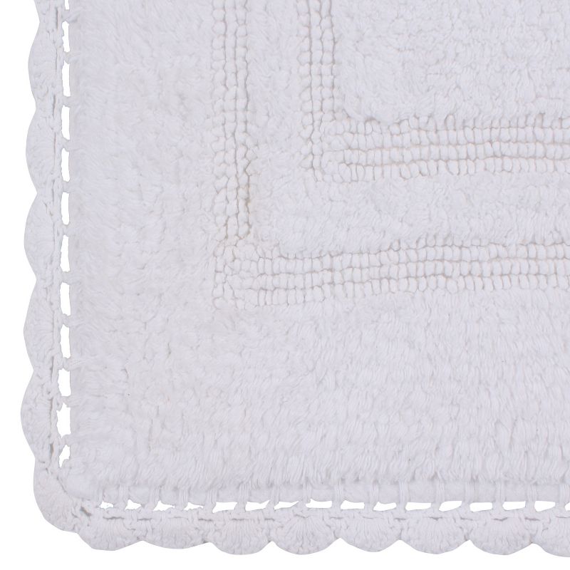 Casual Elegence Collection Cotton Reversible Tufted Set of 3 Bath Rug Set - Home Weavers, 3 of 5
