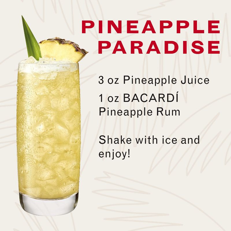 Bacardi Pineapple Flavored Rum - 750ml Bottle, 4 of 8