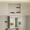 LED Bathroom Medicine Cabinet with Mirror, Surface or Recessed Mount, Defogger, Memory Function, 3-Color Lighting, USB & Outlet, Dimmer - 2 of 4