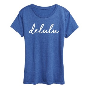 Women's - Instant Message - Delulu Short Sleeve Graphic T-Shirt - 1 of 4