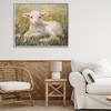 Stupell Industries Sunlight Lamb in Flowers Framed Giclee Art - 3 of 4