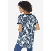 Woman Within Plus Size Knit Henley Tunic - 3 of 4