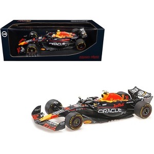 Red Bull Racing RB19 #11 "Oracle" 2nd Place F1 "Italian GP" (2023) w/Driver Limited Edition 1/18 Diecast Model Car by Minichamps - 1 of 3