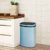 FDW Kitchen Trash Can with Lid, 13 Gallon Automatic Garbage Can for Bathroom Bedroom Home Office 50 Liter Touch Free Stainless Steel Waste Bin - 2 of 4
