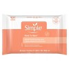 Simple Instant Glow Facial Cleansing and Makeup Removal Wipes - 25ct - image 2 of 4