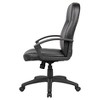 Executive Leather Budget Chair Black - Boss Office Products - image 2 of 4