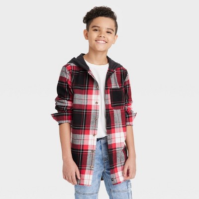 boys fall plaid shirt