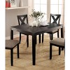NicBex 5/7-Piece Vintage Style Dining Table Set & Backrest Chairs for Kitchen,Dining Room,Restaurant,Modern Dinette Set with Sturdy Frame - 2 of 4