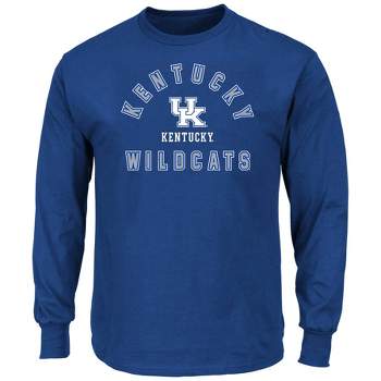 NCAA Kentucky Wildcats Men's Big and Tall Long Sleeve T-Shirt