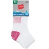 Hanes X-Temp Women's Ankle Socks, 6-Pairs - 4 of 4