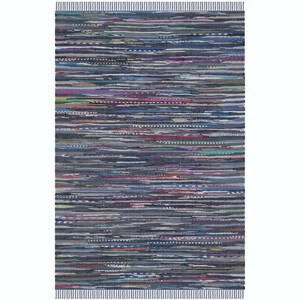 Rag Rug RAR121 Hand Woven Indoor Rugs - Safavieh - 1 of 4