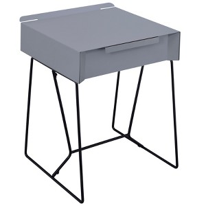 Loftis Modern Style Side Table Gray - ioHOMES