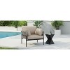 Okak  36"W x 17"H Modern Patio Accent Chairs Wide Armchairs with 2 Extra Pillows,Set of 1/2,Outdoor Club Chairs for Porch,Garden&Backyard - 4 of 4