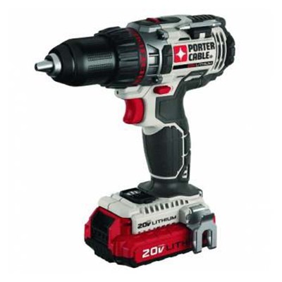 Porter-Cable PCC606LA 20V MAX Lithium-Ion High-Performance 1/2 in. Cordless Drill Driver Kit