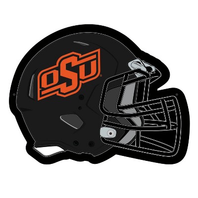 Evergreen Ultra-Thin Edgelight LED Wall Decor, Helmet, Oklahoma State University- 19.5 x 15 Inches Made In USA