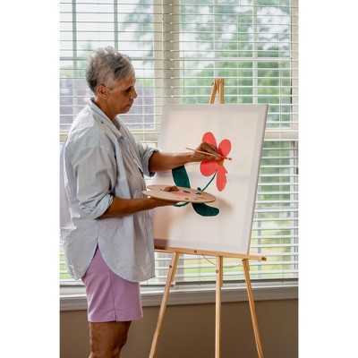 Natural Pine Wood Adjustable Display Easel