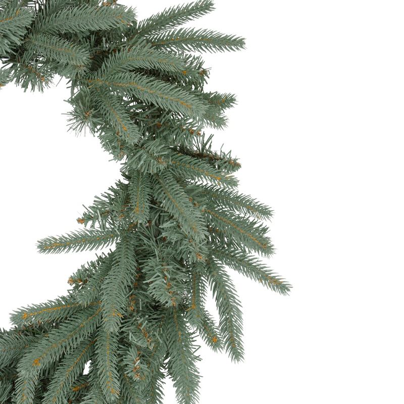 Northlight Real Touch™️ Pre-Lit Washington Frasier Fir Artificial Christmas Wreath - Unlit - 24", 3 of 7