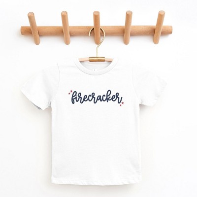 The Juniper Shop Firecracker Stars Toddler Short Sleeve Tee