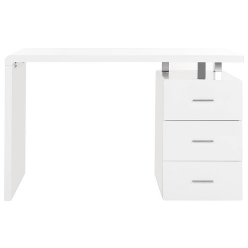 Orrin 3 Drawer Desk White Safavieh Target