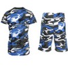 Galaxy By Harvic Men's Slim Fit  2-Piece Camo Short Sleeve Tee  And Shorts Set - 2 of 4