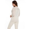 Women's Linen V-Neck Top - ANGEL - 3 of 4